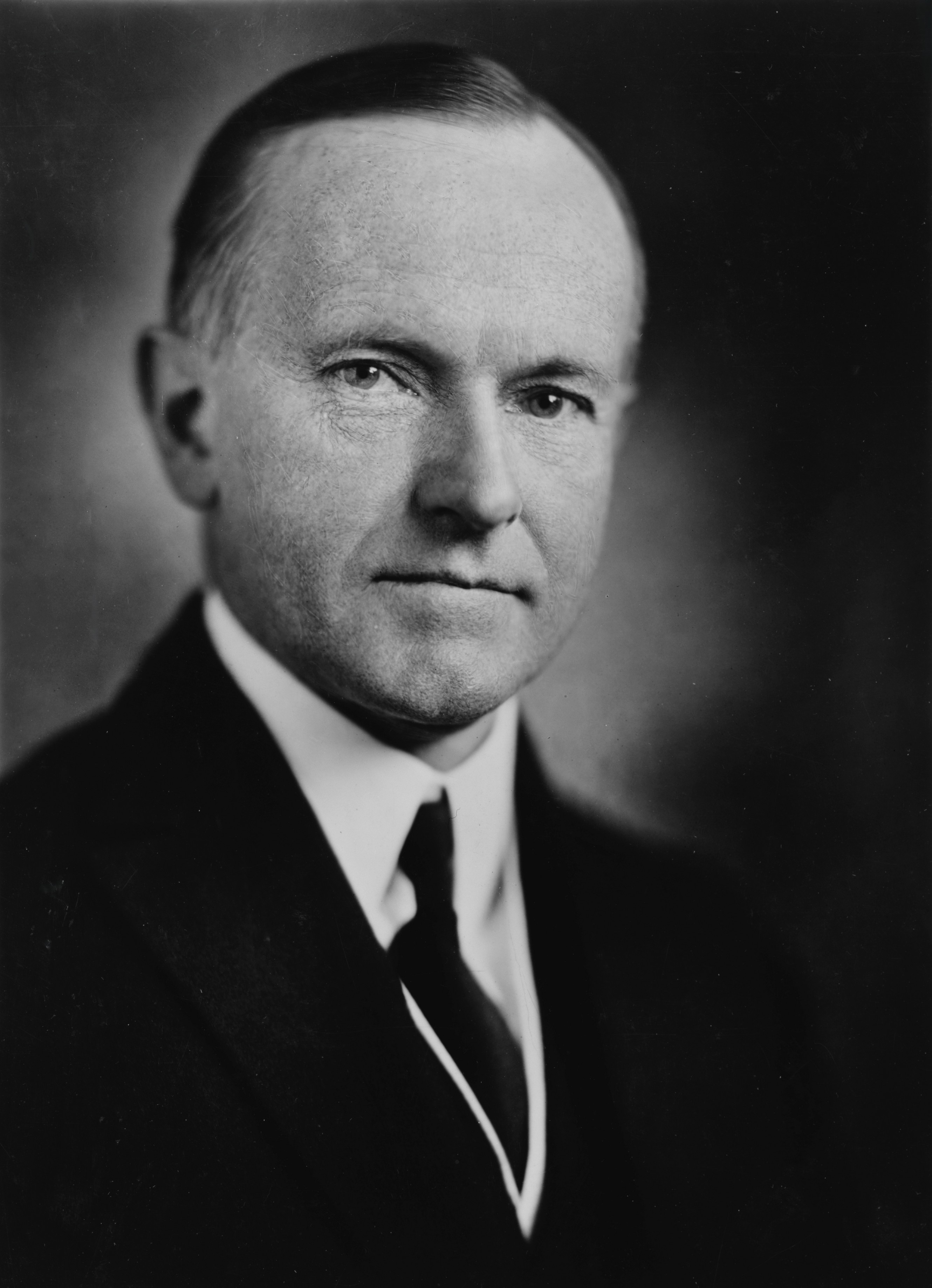 Portrait of Calvin Coolidge