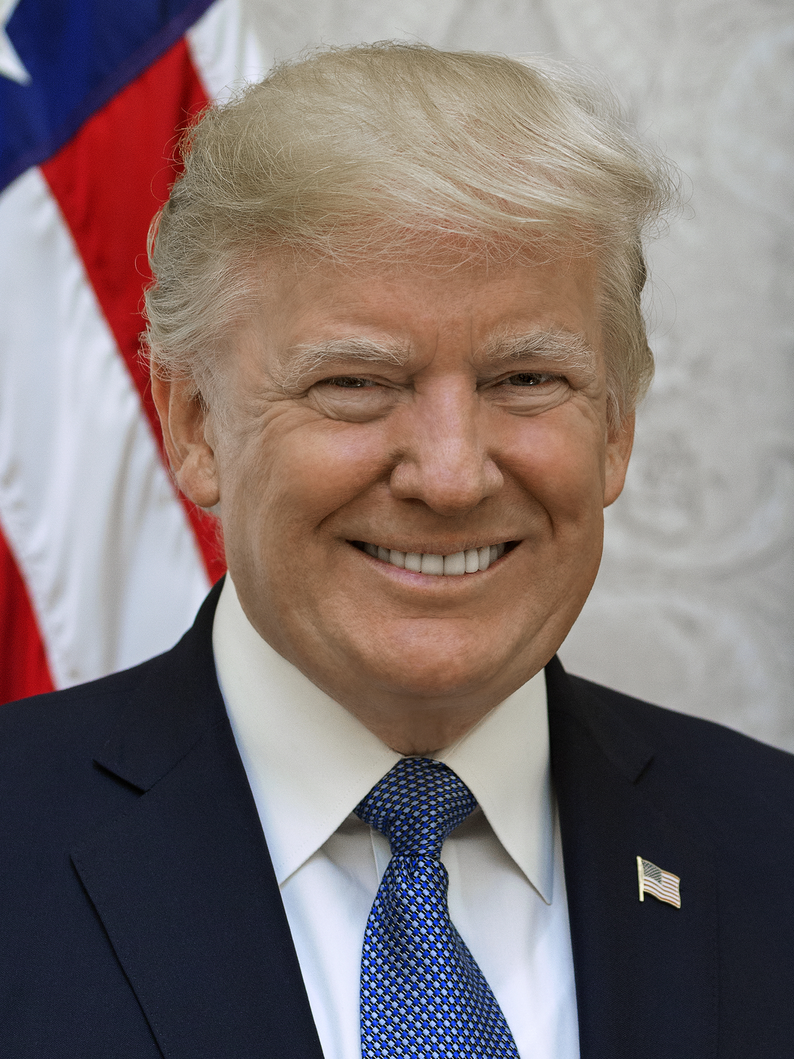 Portrait of Donald Trump