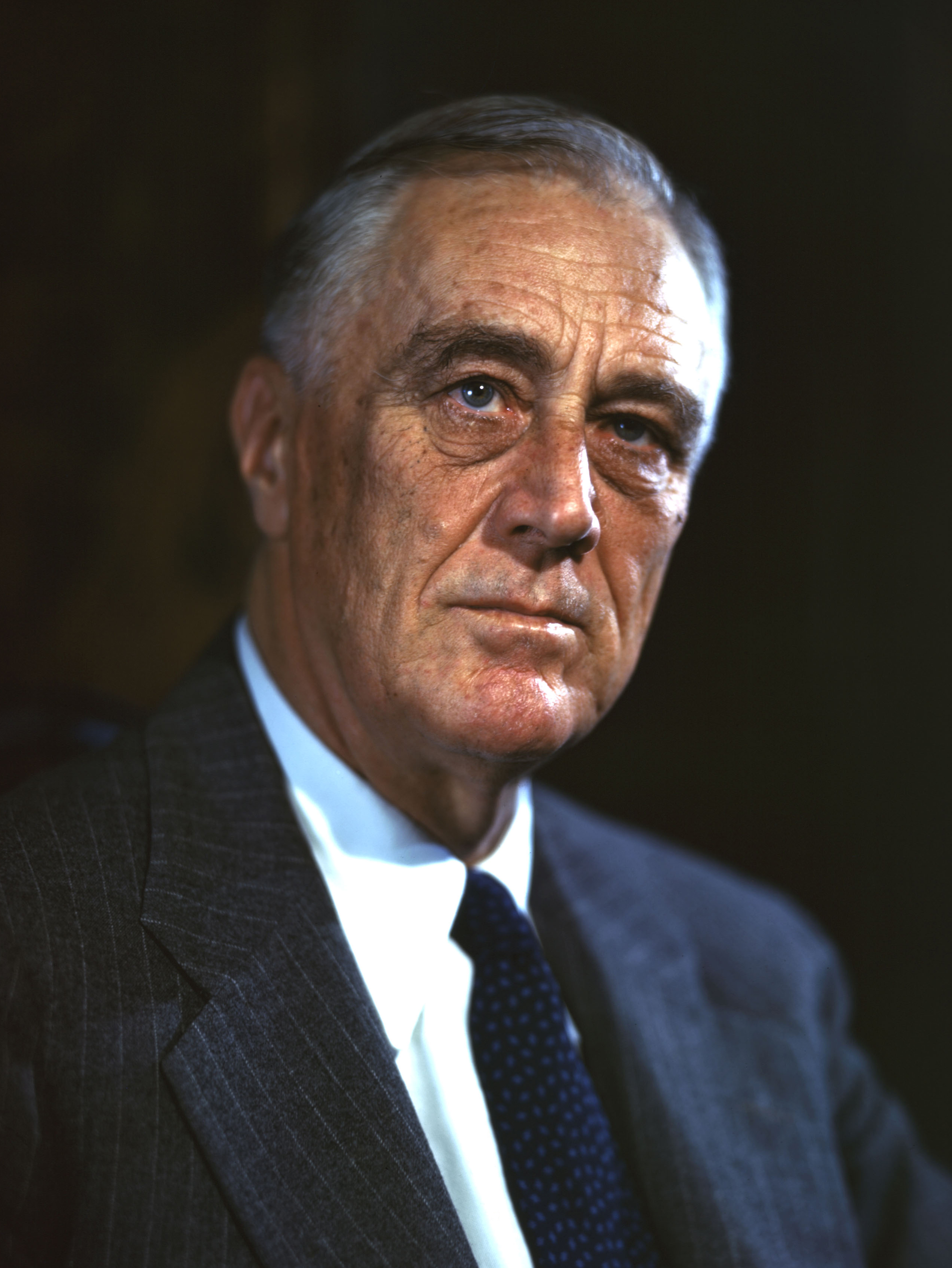 Portrait of Franklin D. Roosevelt