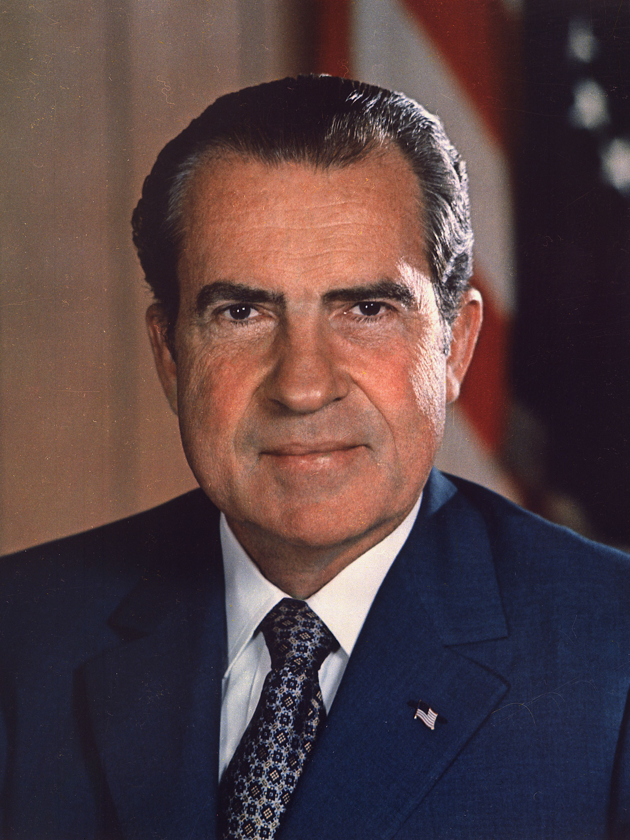 Portrait of Richard Nixon