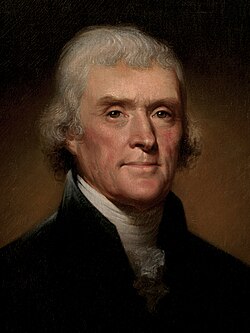 Portrait of Thomas Jefferson